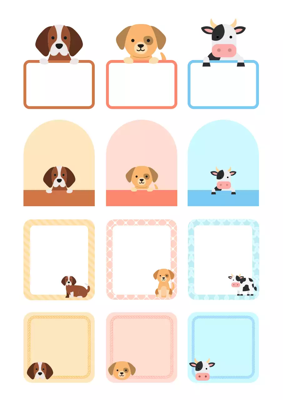 연두 아기자기한 메모지 문구