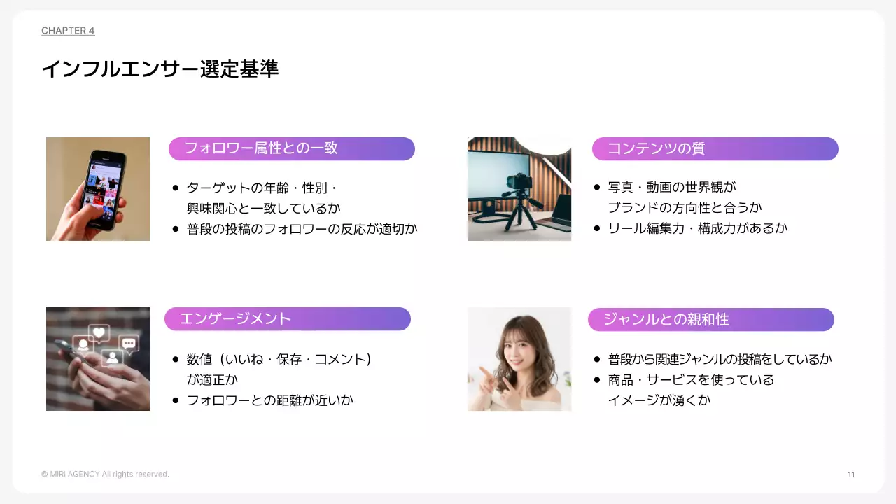 カラフル モダン マーケティング 提案書