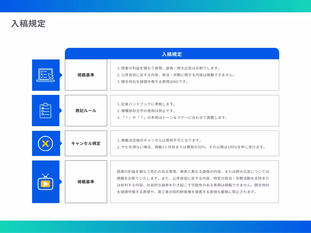 青 モダン メディア プラン