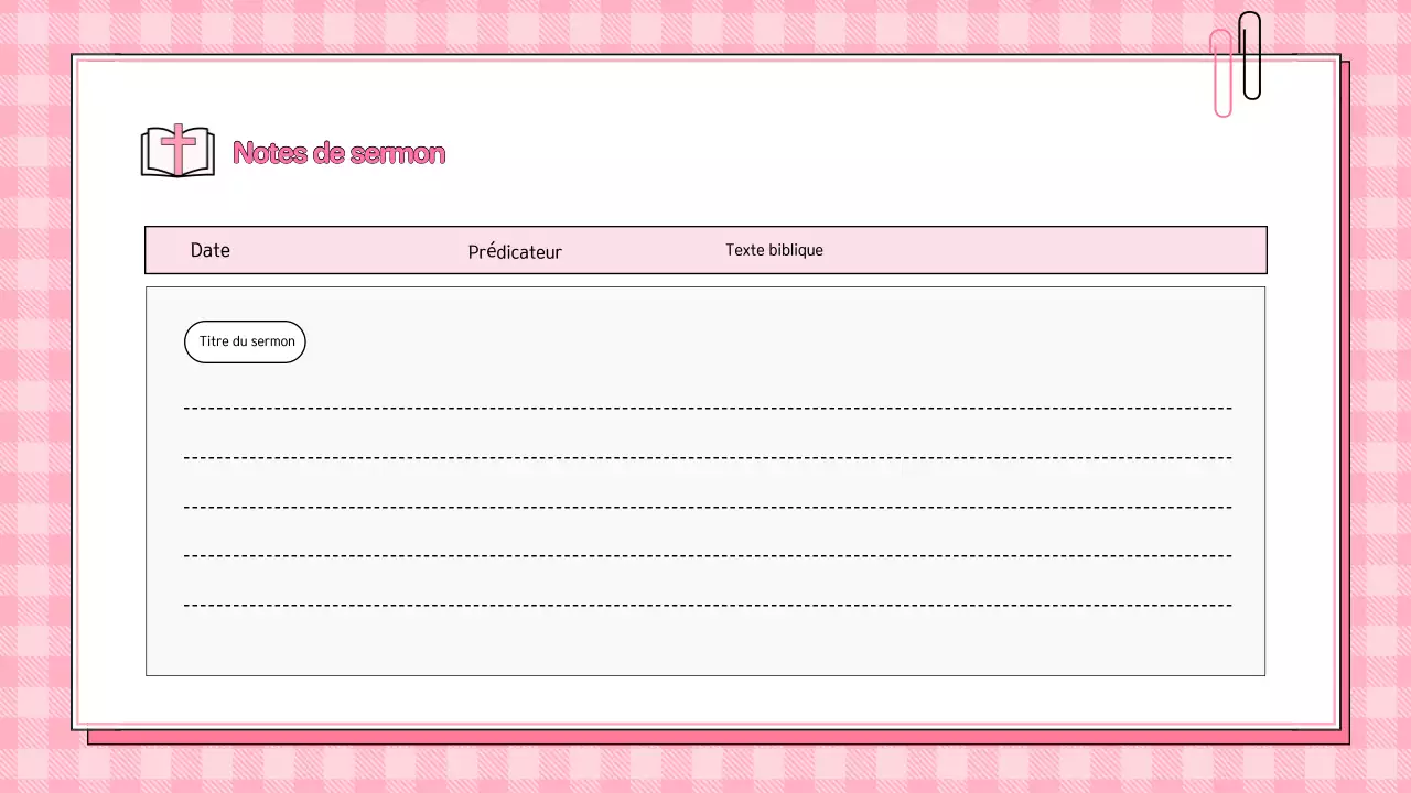 Journal intime rose de bébé