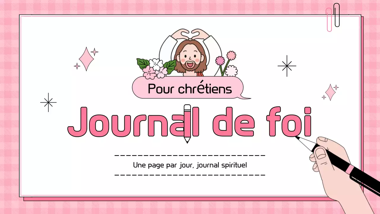 Journal intime rose de bébé