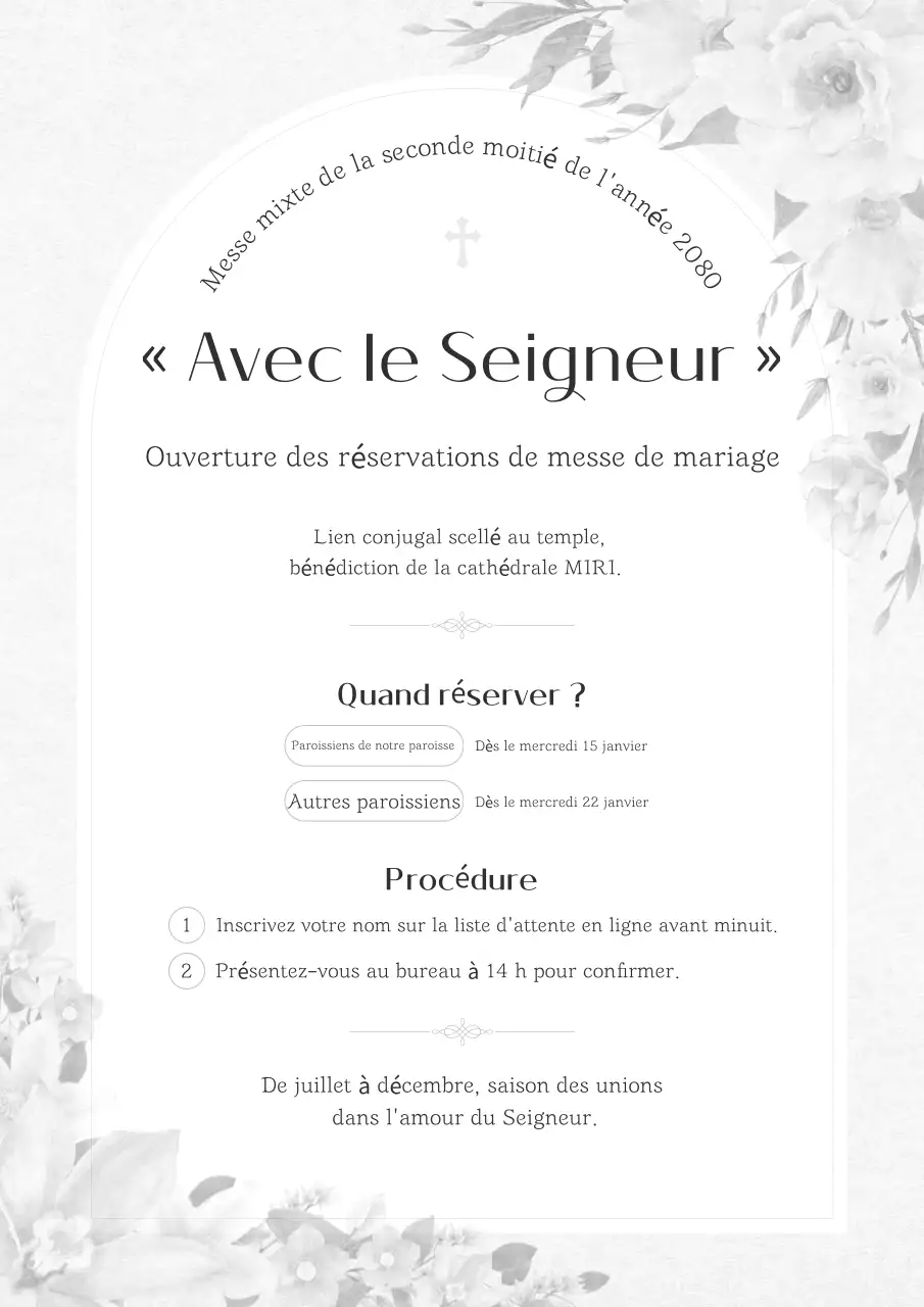 Guide des masses mixtes classiques blanches