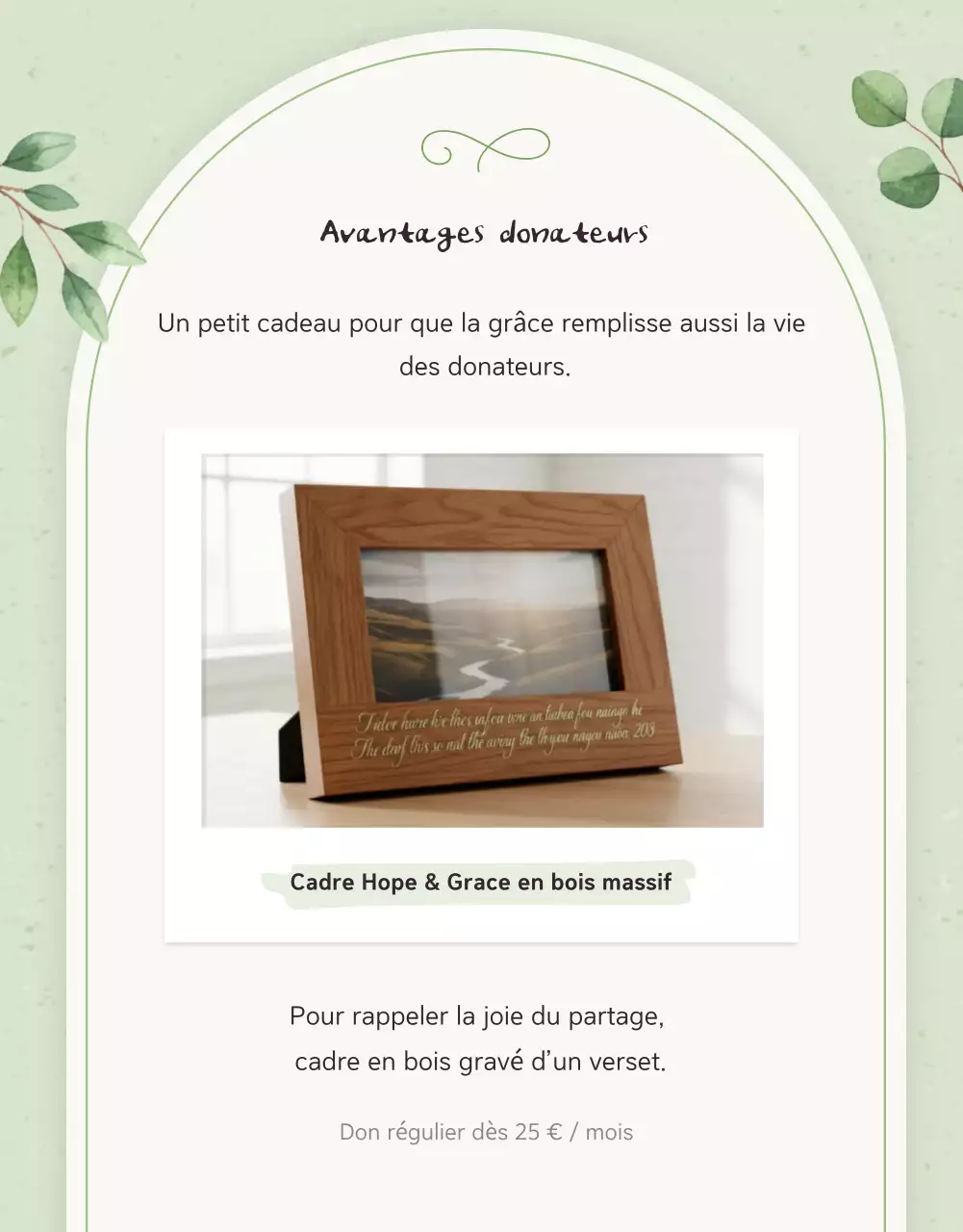 Guide chrétien vert, doux et émotionnel