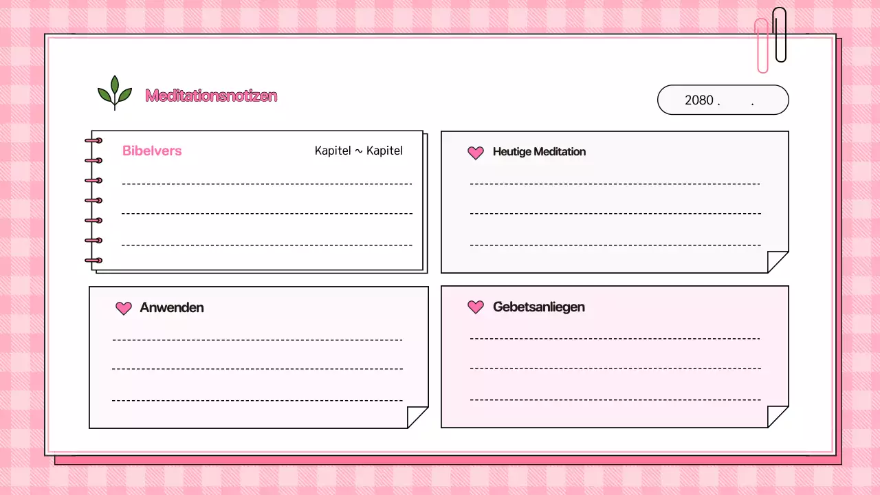 Pink Baby Faith Tagebuch