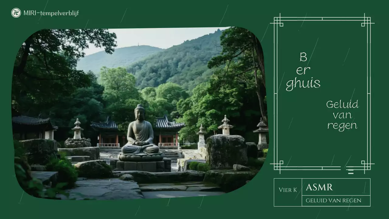 Advertentie voor traditionele Kaki-meditatie