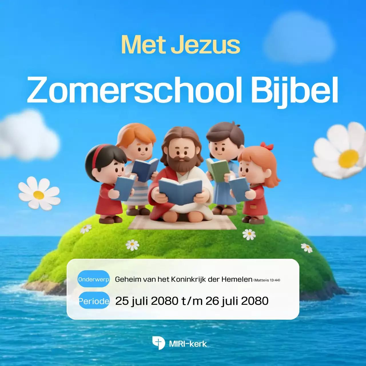 Gids voor de Sky Blue Baby zomerschool