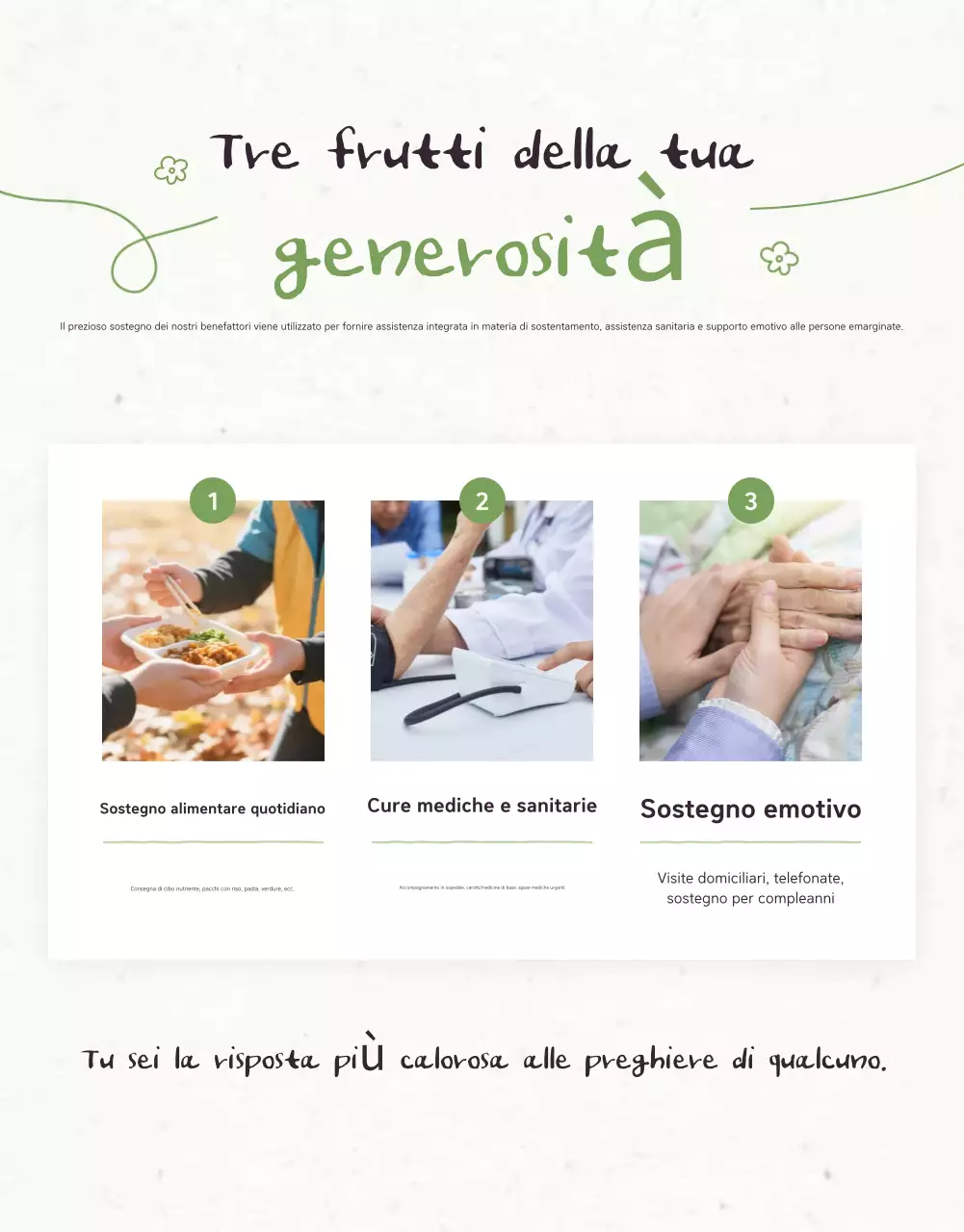 Guida cristiana verde, dolce ed emozionante