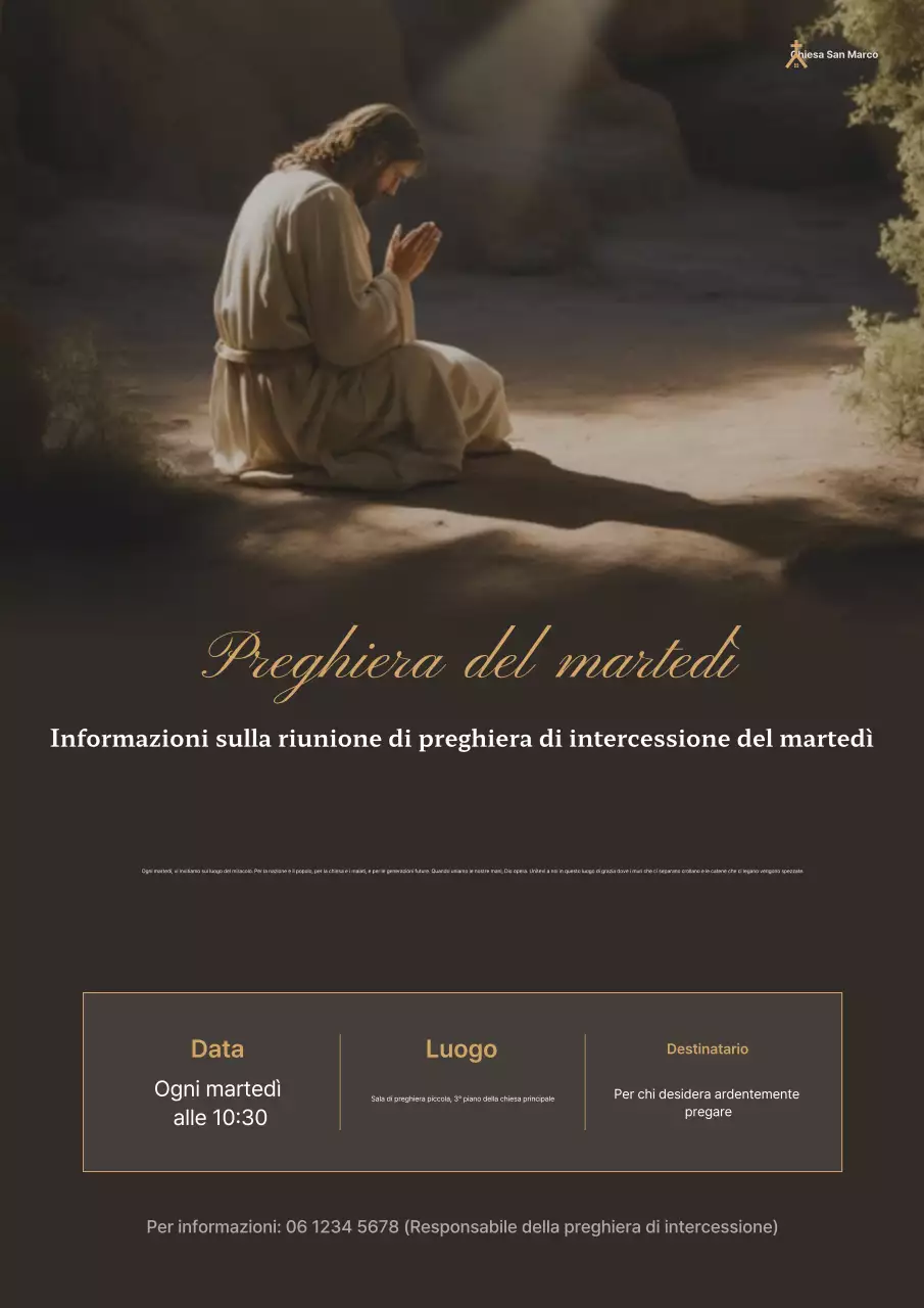 Guida alla preghiera tradizionale di Brown