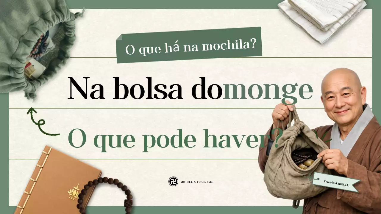 Cerimônia tradicional do monge verde