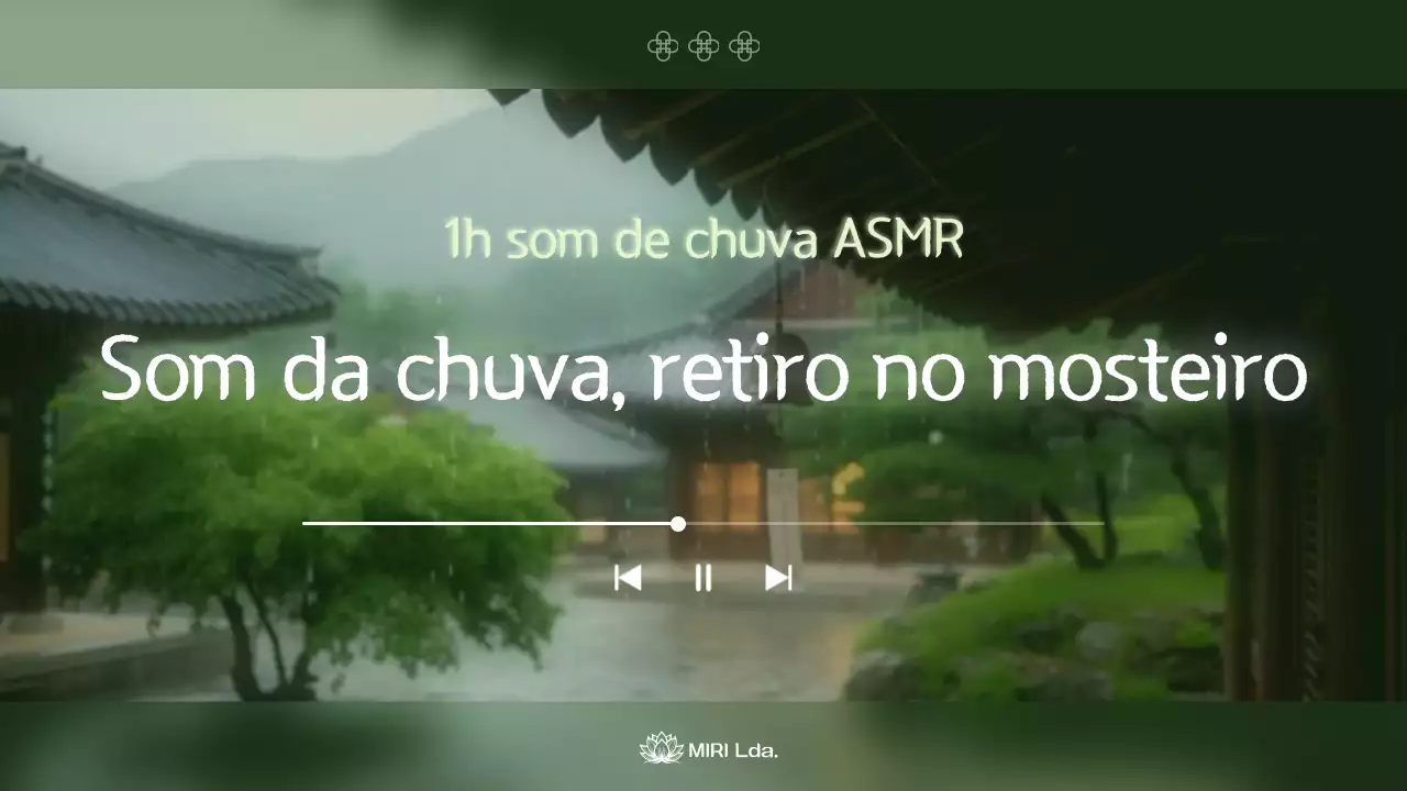 Anúncio de Meditação Tradicional Kaki