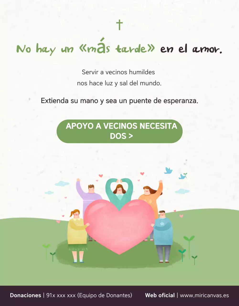 Guía cristiana verde, dulce y emotiva