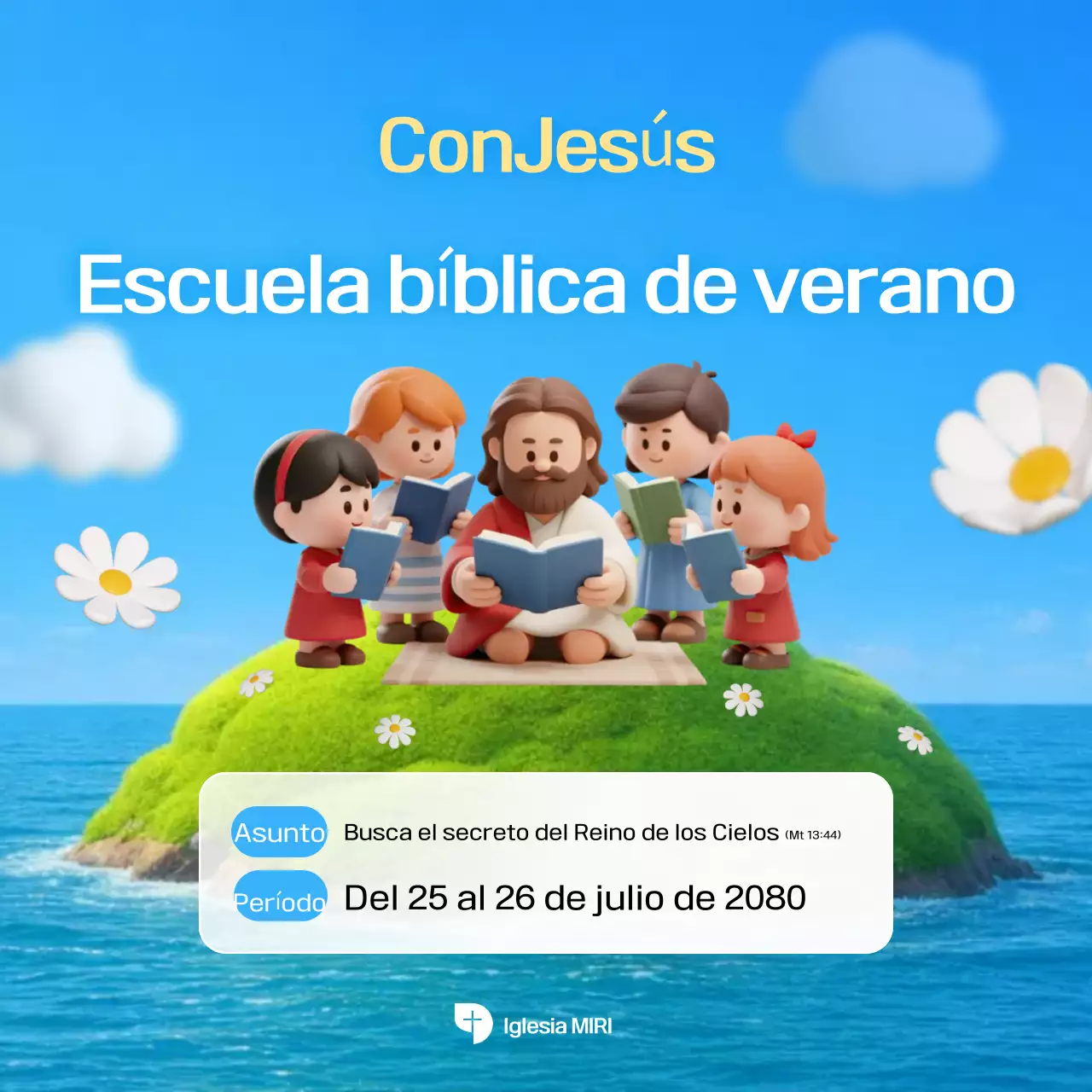 Guía de la escuela de verano para bebés Sky Blue