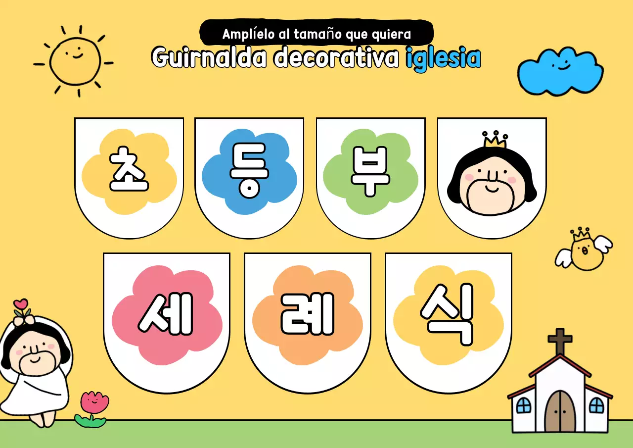 Ceremonia de bautismo del bebé amarillo