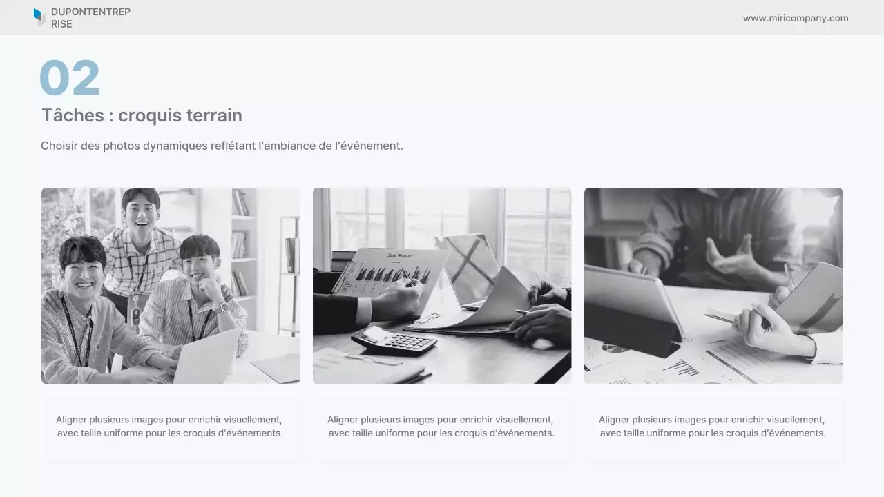 Rapport Sky Blue Clean Business