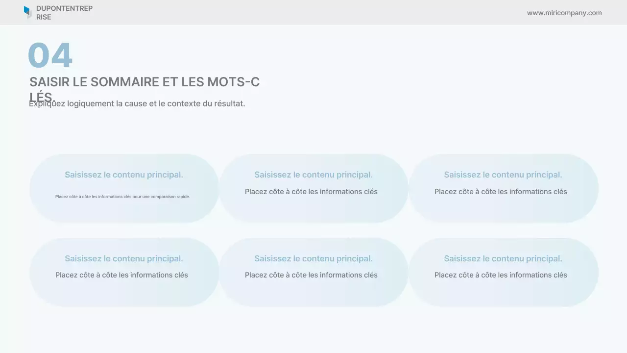 Rapport Sky Blue Clean Business