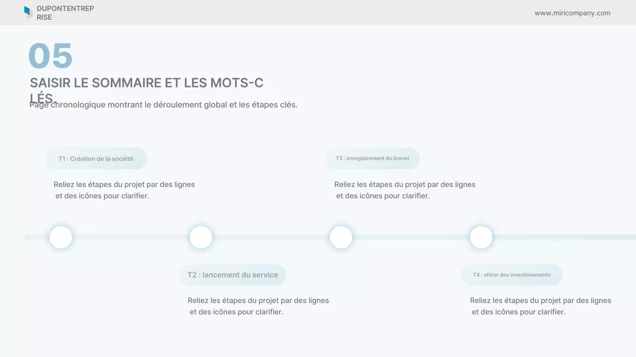 Rapport Sky Blue Clean Business