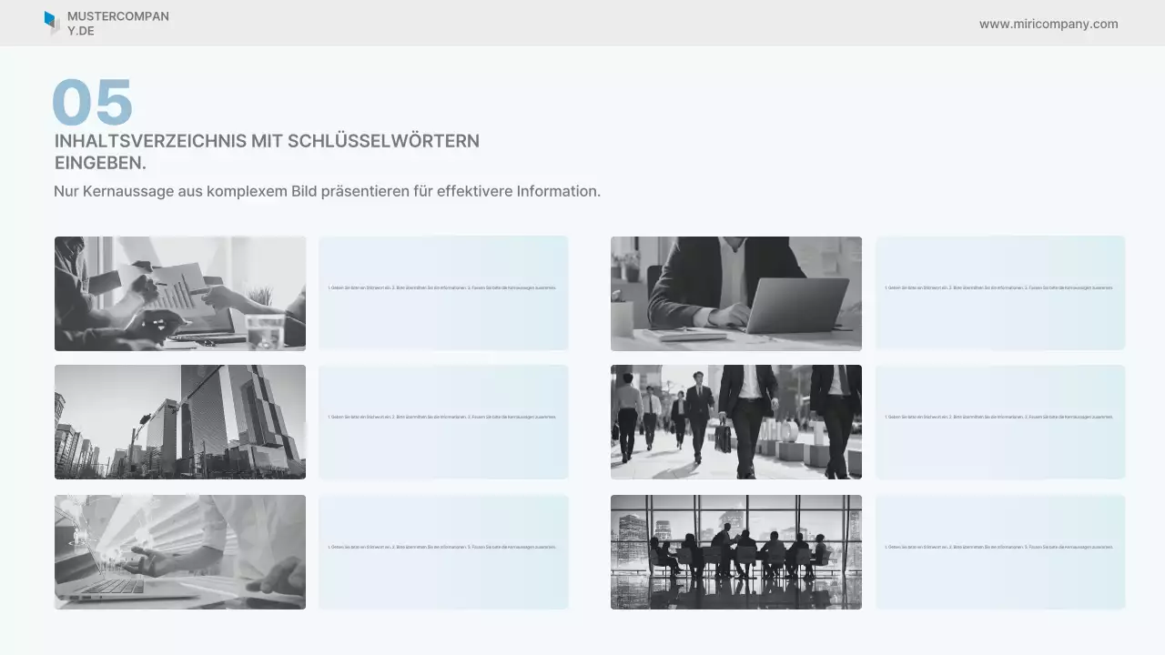 Sky Blue Clean Geschäftsbericht