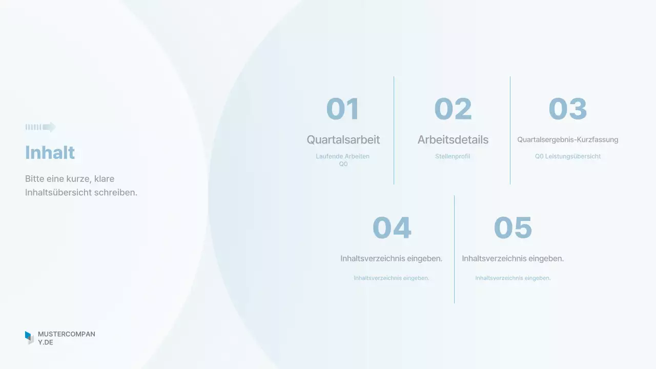 Sky Blue Clean Geschäftsbericht