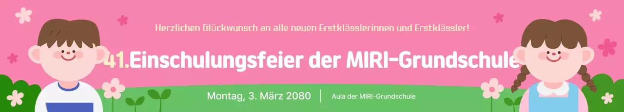 Leitfaden zur Einzugszeremonie für das rosa Baby