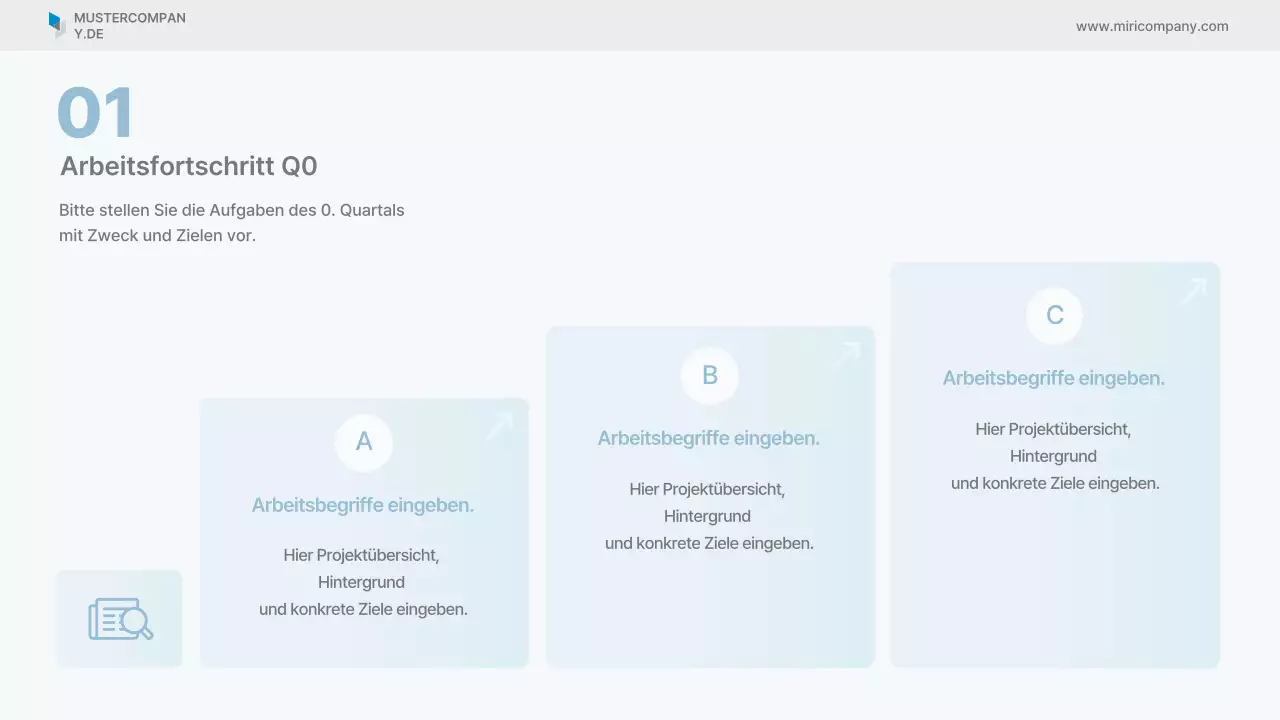 Sky Blue Clean Geschäftsbericht