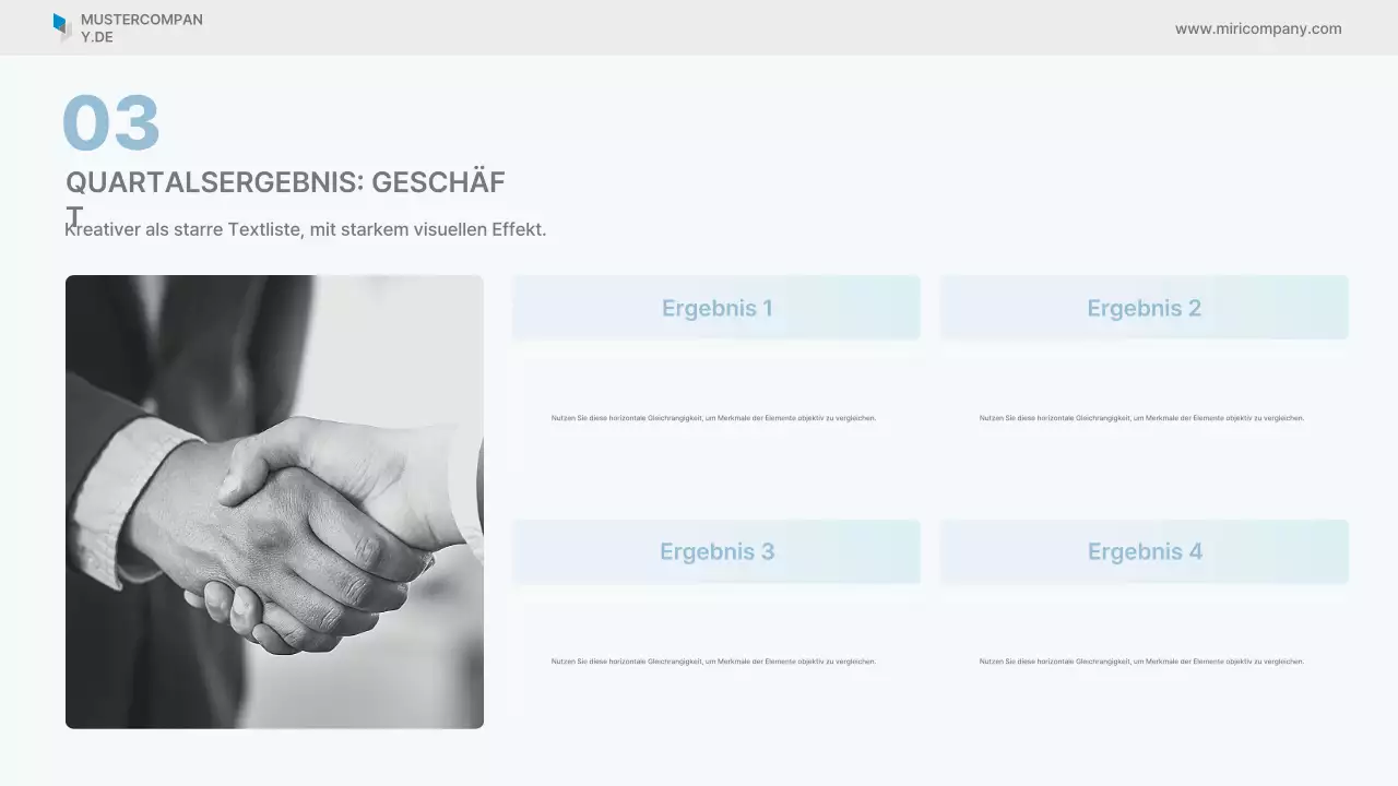 Sky Blue Clean Geschäftsbericht