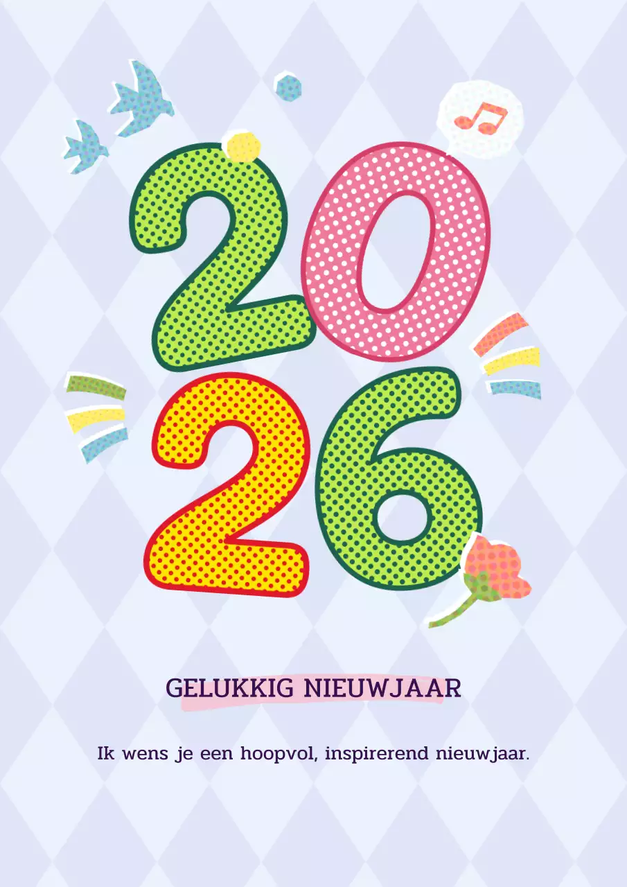 Kleurrijk rastercijferpakket