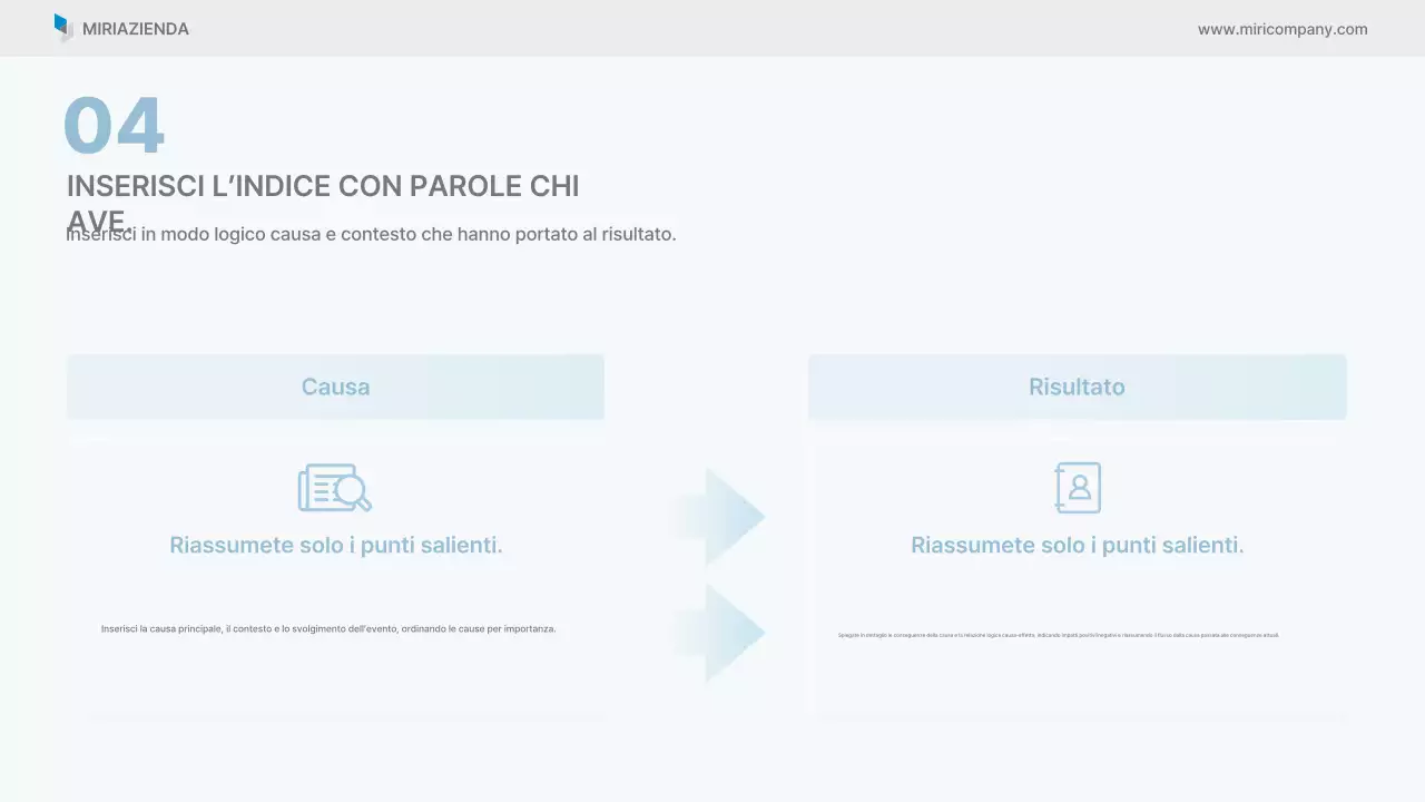 Rapporto aziendale pulito di Sky Blue