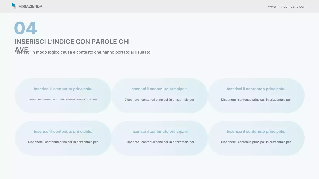 Rapporto aziendale pulito di Sky Blue