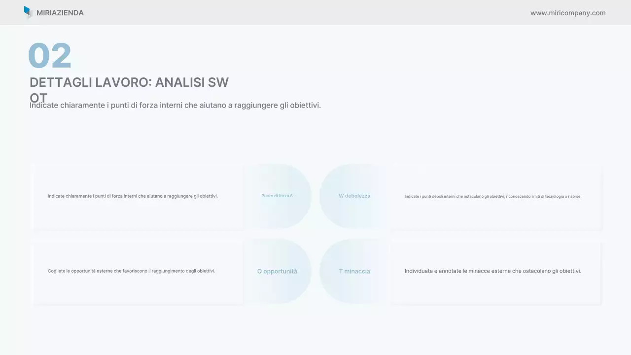 Rapporto aziendale pulito di Sky Blue