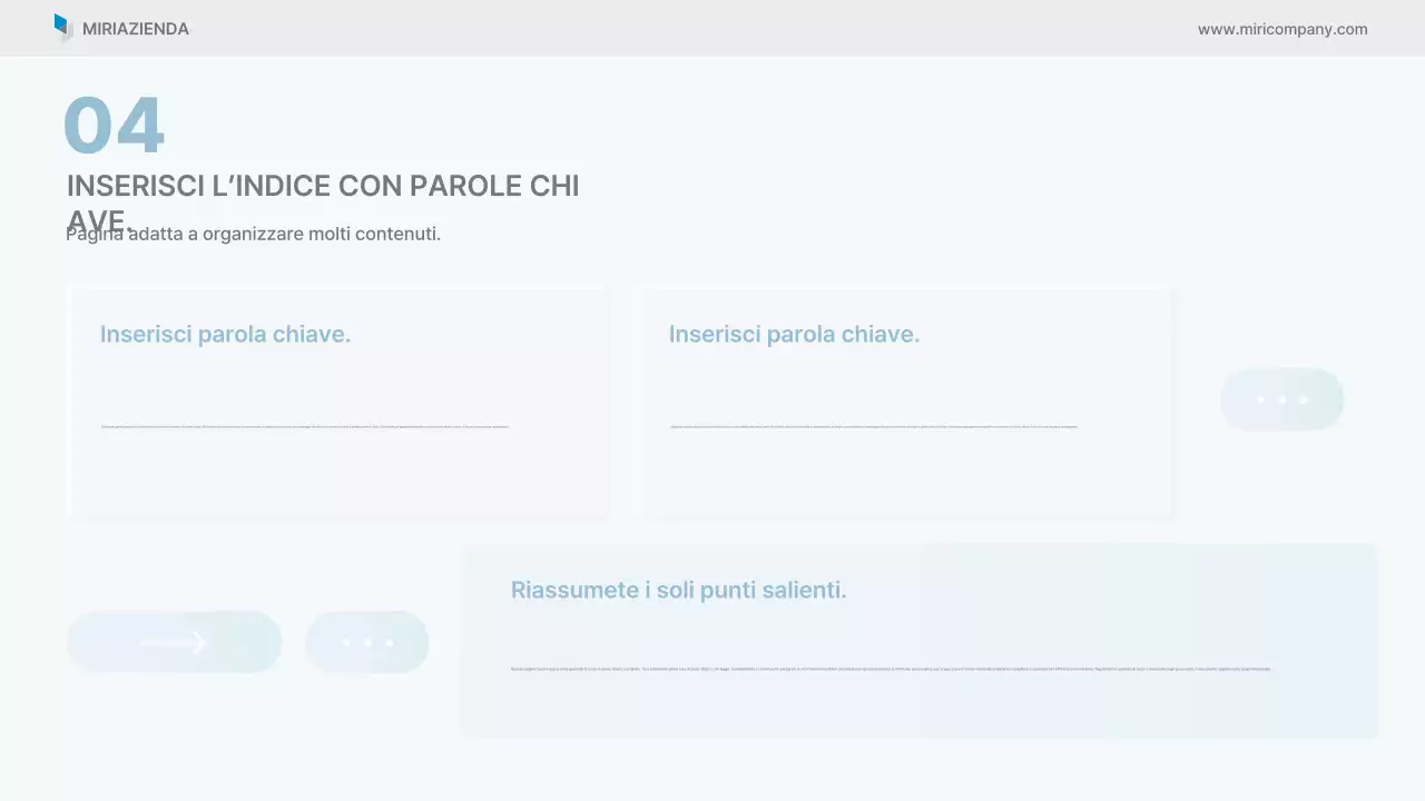 Rapporto aziendale pulito di Sky Blue