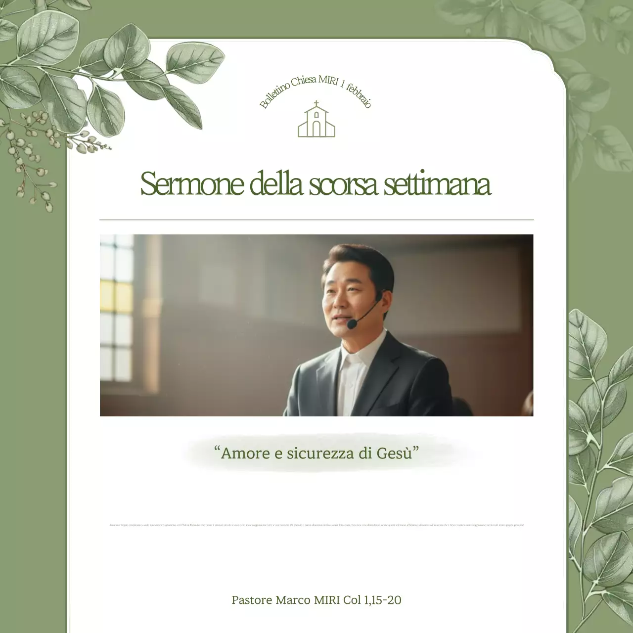 Guida semplice al servizio religioso in cachi