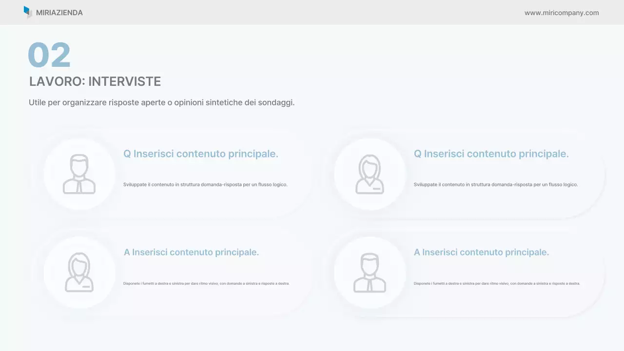 Rapporto aziendale pulito di Sky Blue