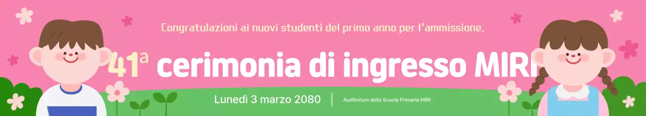 Guida alla cerimonia d'ingresso del Pink Baby