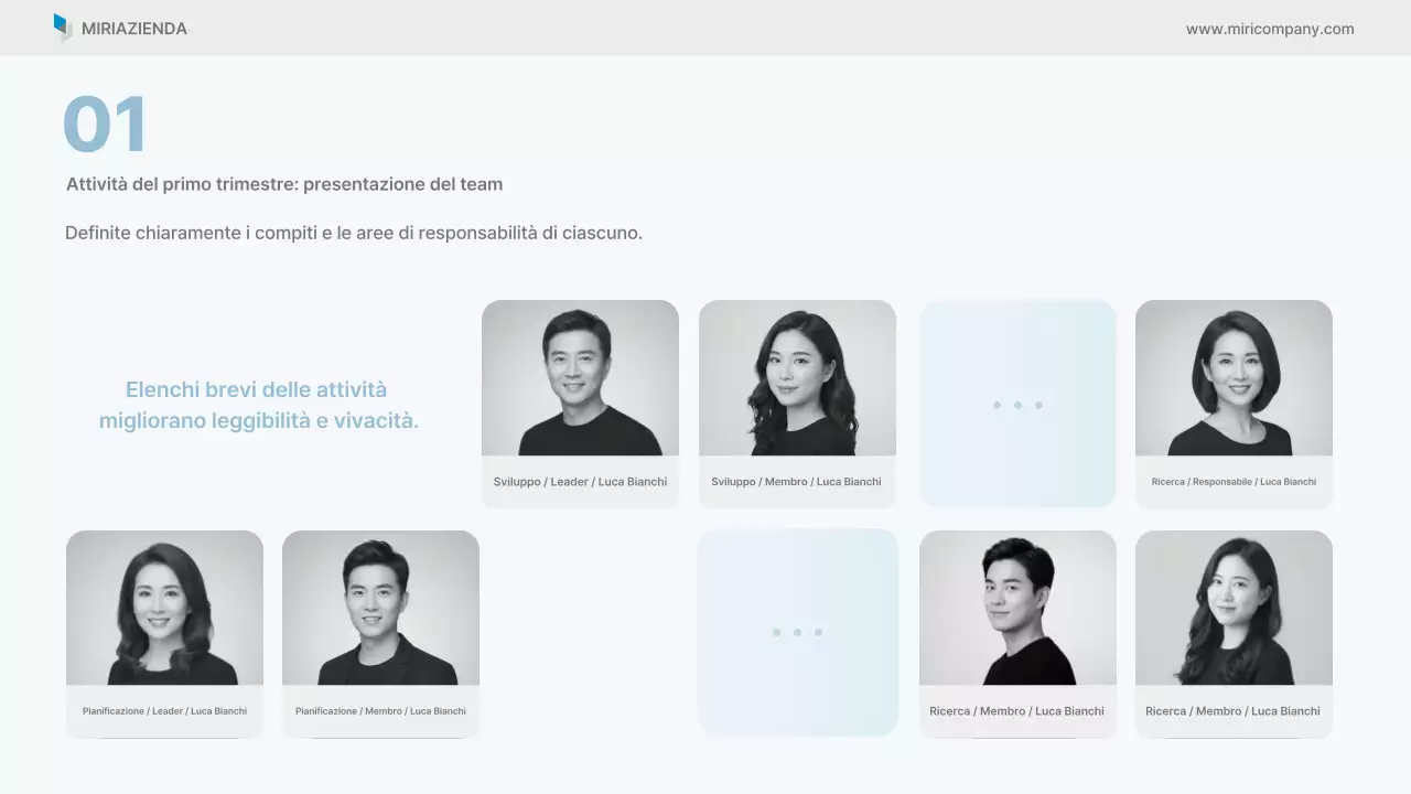 Rapporto aziendale pulito di Sky Blue