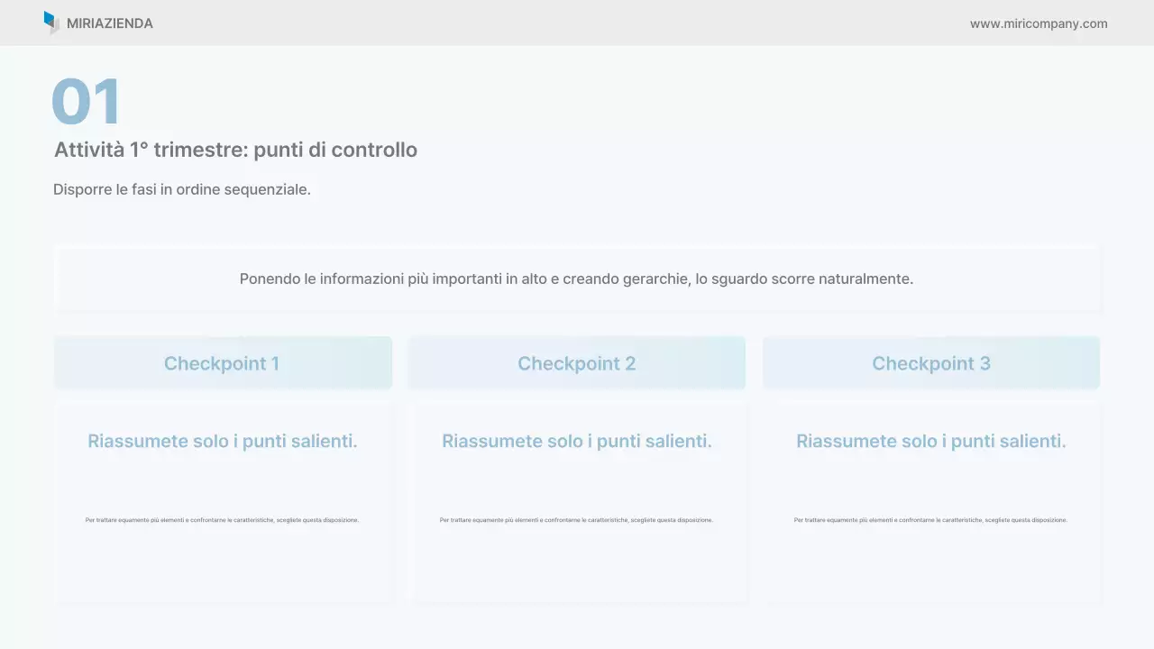 Rapporto aziendale pulito di Sky Blue