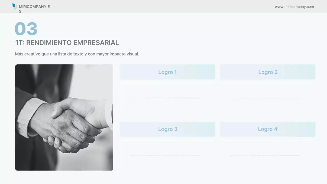 Informe empresarial limpio de Sky Blue