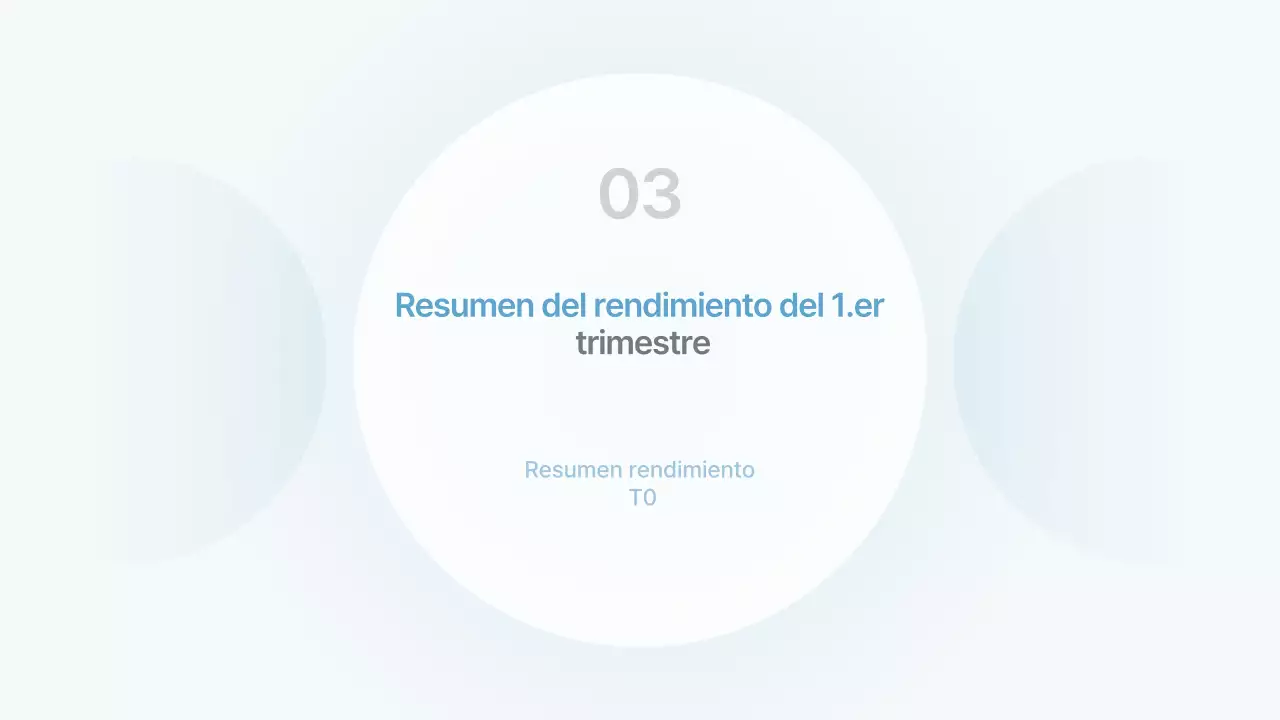 Informe empresarial limpio de Sky Blue