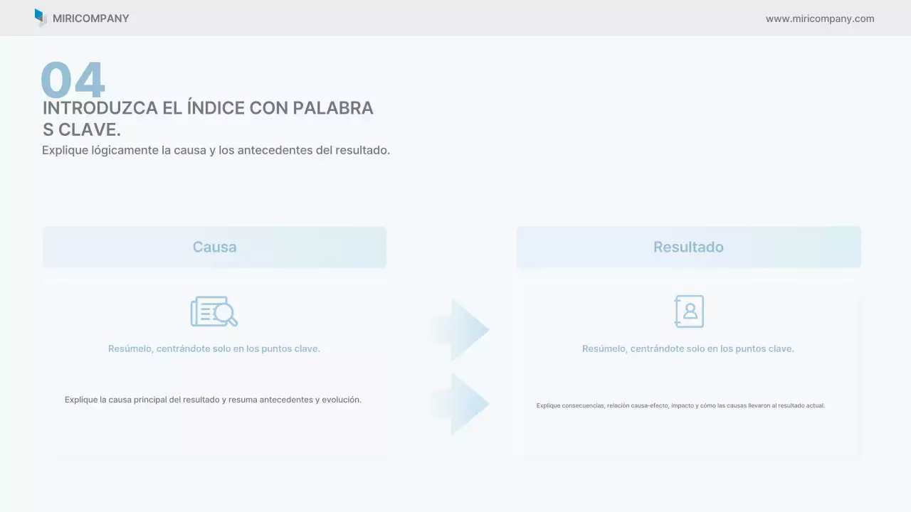 Informe empresarial limpio de Sky Blue