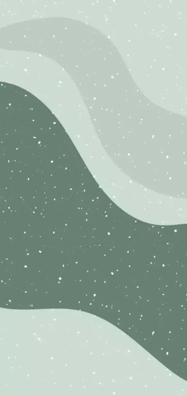 초록빛 파도가 있는 작은 자연 사진 액자