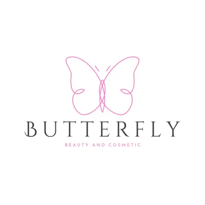 anúncio de beleza minimalista rosa