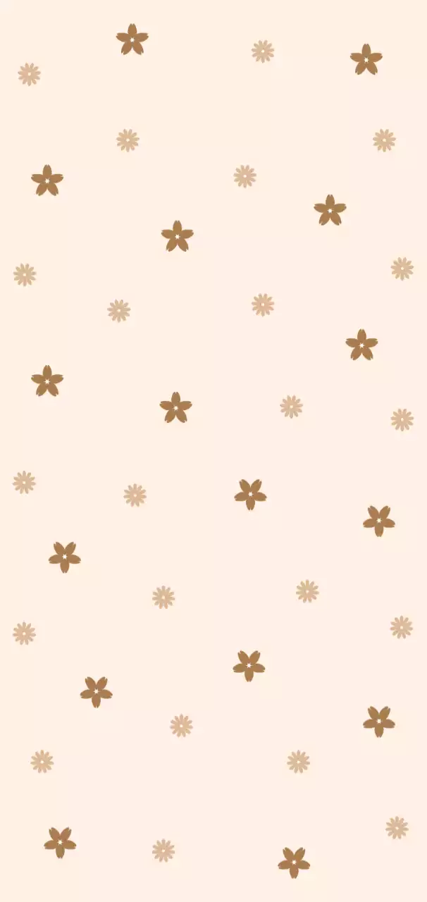 심플한 크림색 바탕에 꽃무늬가 있는 문구류입니다