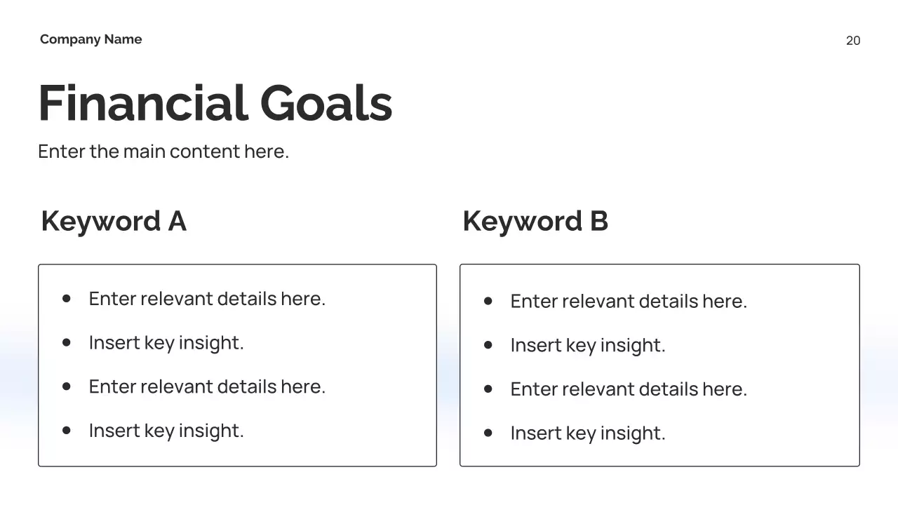 화이트 미니멀 마케팅 문서 프레젠테이션