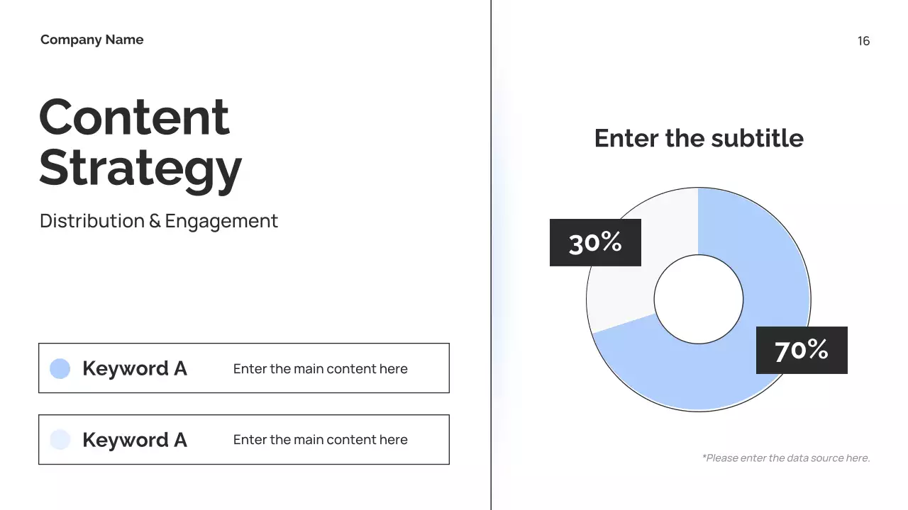 화이트 미니멀 마케팅 문서 프레젠테이션