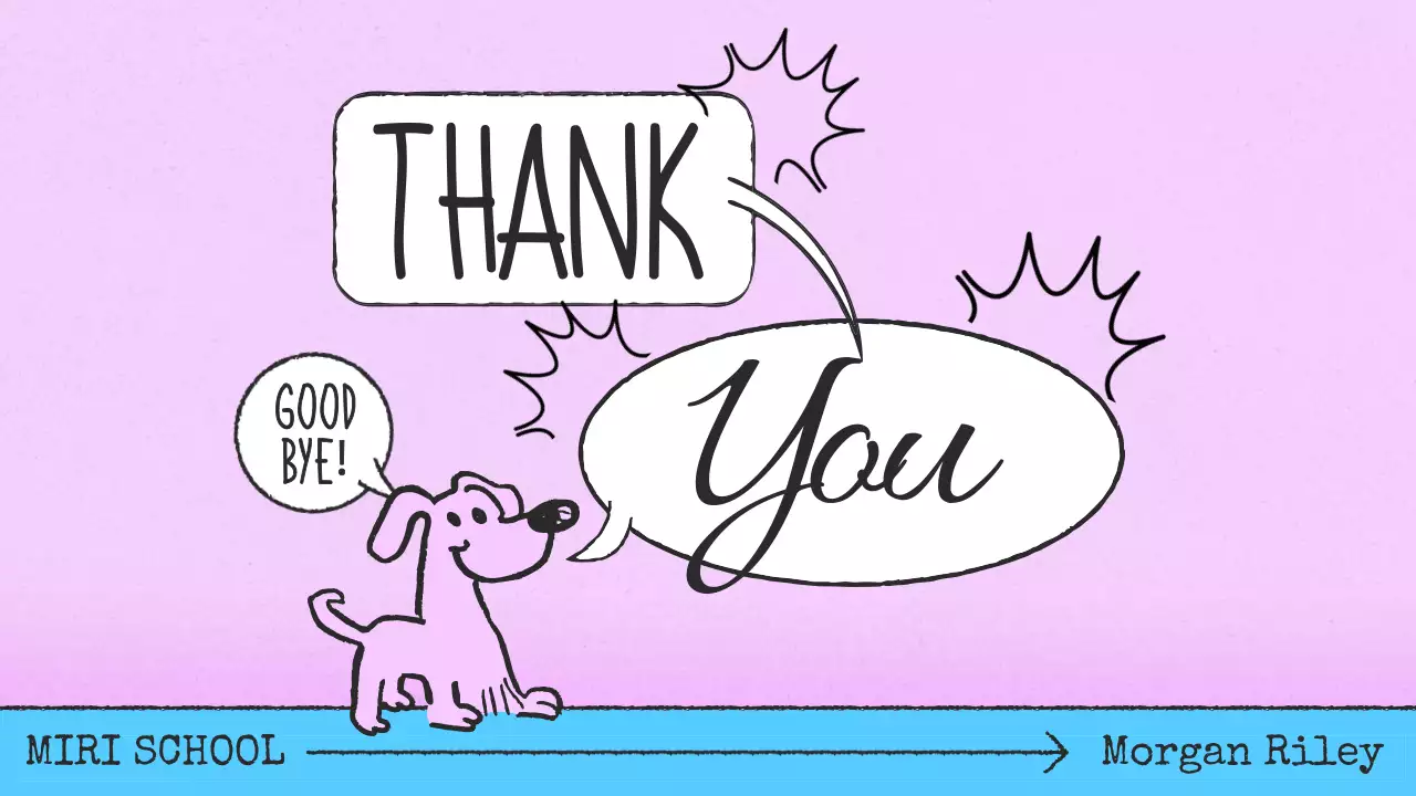 핑크 만화 문법 과정 프레젠테이션