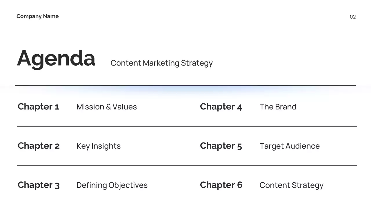 화이트 미니멀 마케팅 문서 프레젠테이션