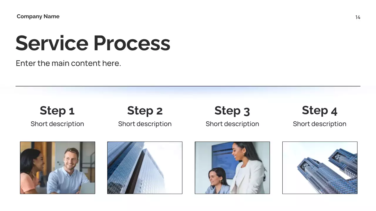 화이트 미니멀 마케팅 문서 프레젠테이션