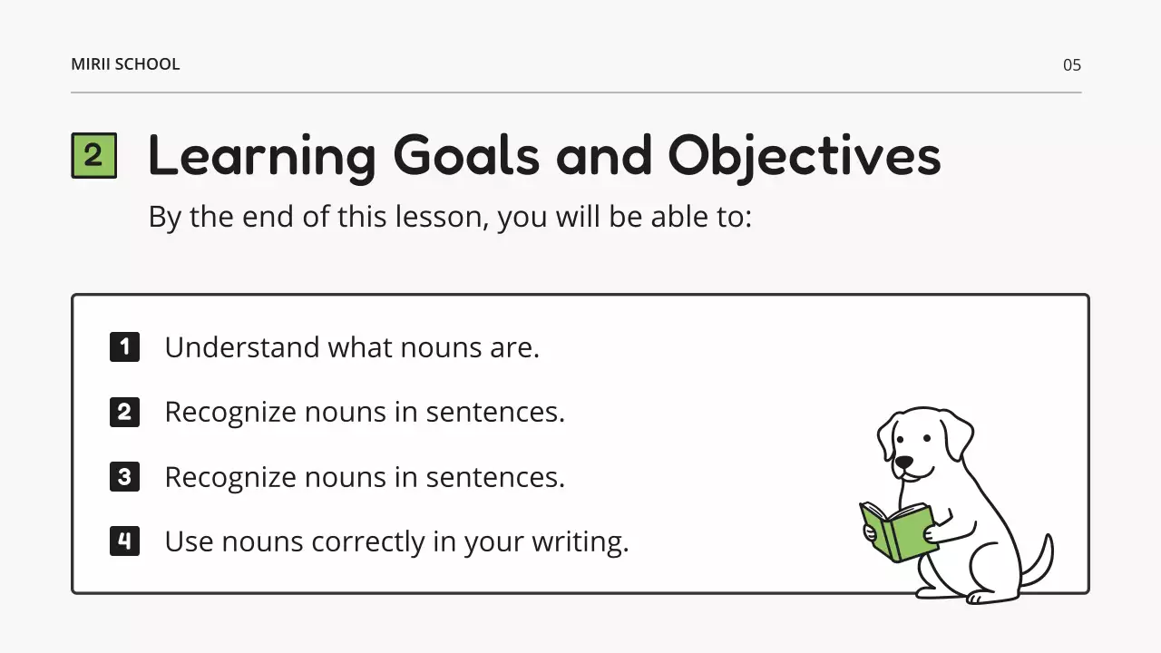 화이트 모던 그래머 수업 발표