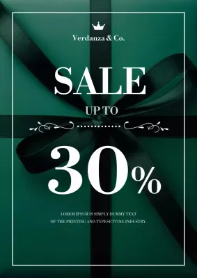 Green Elegant Sale Promotion