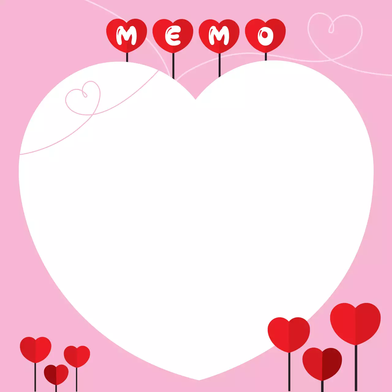 핑크 아기자기한 노트