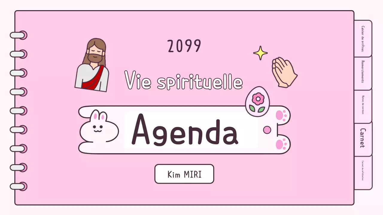 Journal intime Pink Baby Faith